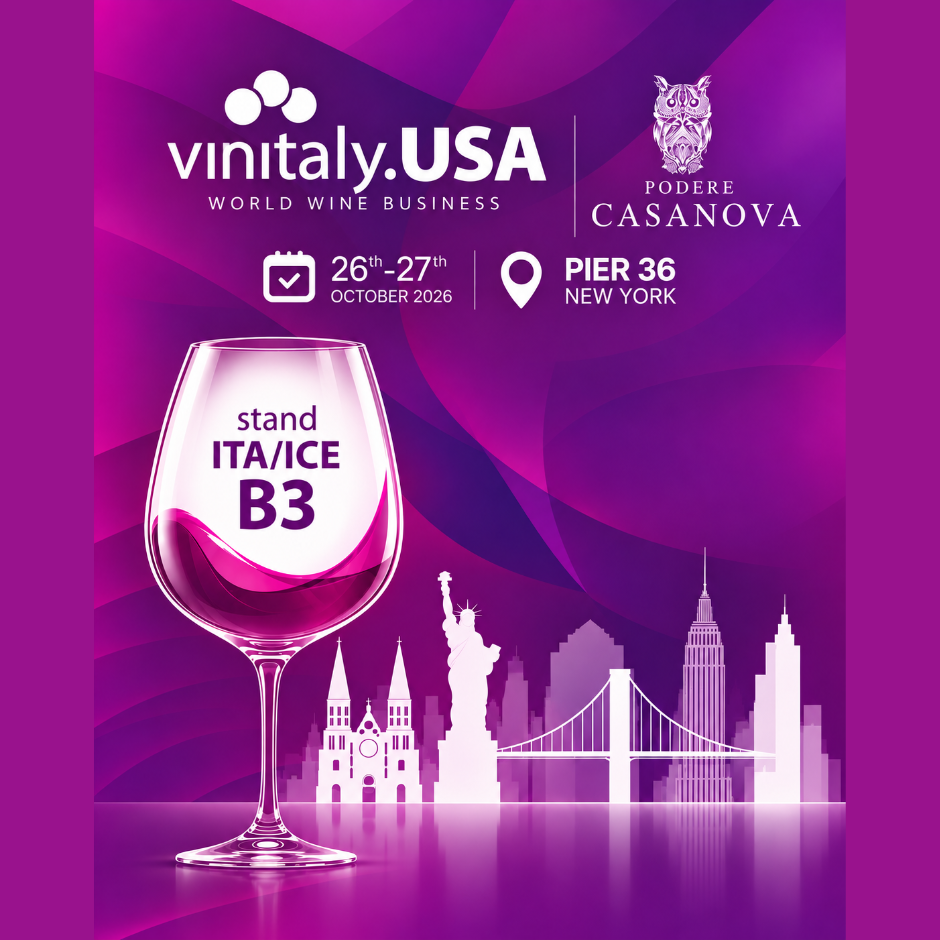 Podere Casanova a Vinitaly USA 2026
